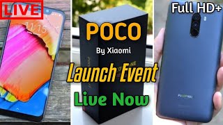 Xiaomi Poco F1 Indian Launch  Live Stream [upl. by Starbuck839]