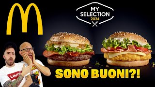 MY SELECTION 2024  Proviamo i nuovi panini di McDonalds e Joe Bastianich [upl. by Erihppas]