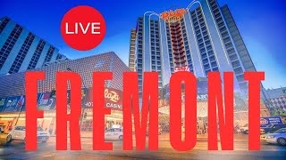 Las Vegas LIVE  Fremont Street What an Experience [upl. by Ytsenoh988]