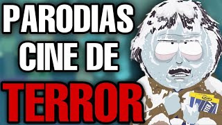 7 Parodias a Películas de TERROR en South Park  Stupid Punks [upl. by Ynnavoig771]