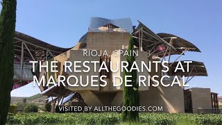 The Restaurants at Marques de Riscal Spain [upl. by Nosille760]