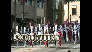 The Pride of Broken Arrow High School Marching Band  2009 Pasadena Rose Parade [upl. by Vona]