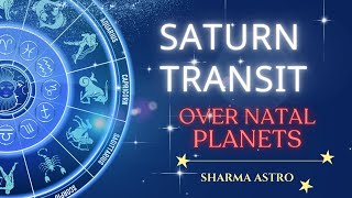 Saturn Transit Over Natal Planets In D1 Chart  Saturn Transit In D1 Chart [upl. by Saphra]