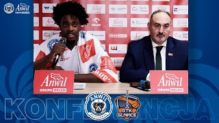 Anwil Włocławek  Tauron GTK Gliwice  Konferencja prasowa [upl. by Lanod]