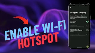 How To Enable WiFi Hotspot On Google Pixel 9 [upl. by Corydon]