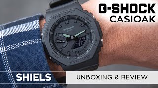 Casioak GShock GA21001A1  Unboxing amp Quick Look [upl. by Najtsirk]