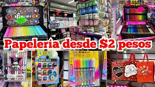 Desde 2 peso 😱 Papelería MAS BARATA DEL CENTRO CDMX  Cerca del Zócalo Papeleria Xinaso [upl. by Jo-Ann]