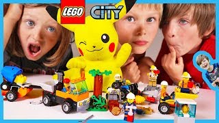 New Lego City Mini Sets Time Lapse Build and Pretend Play [upl. by Imena]