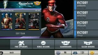 1 Year Progress of PlazmaScrm in Injustice Mobile [upl. by Ail490]