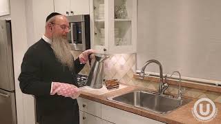 How To Kasher a Kitchen Countertop for Passover Episode 7 [upl. by Yacov]