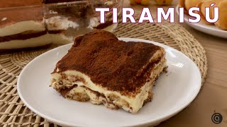 TIRAMISÚ ☕​ Receta auténtica italiana 🍽️​ Cocina Abierta [upl. by Nosduh]