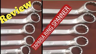 Taparia Ring Spanner set unboxing Taparia tools  Spanner set [upl. by Xever627]