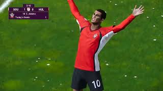 SOUTHAMPTON VS H CITY  PES 2021 GAMEPLAY [upl. by Cord]