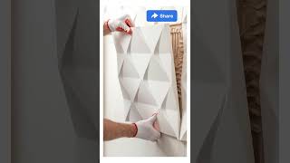 3D Wall Panels for your interior interiordesign 3dwallpanels panels [upl. by Coffin293]