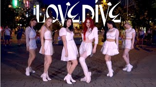 KPOP IN PUBLIC PRAGUE ONE TAKE IVE 아이브 LOVE DIVE dance cover [upl. by Henriques]