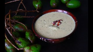 Brahmins style Indian Hog plum mustard raitha  Amatekayi Sasive  ಅಮಟೆಕಾಯಿ ಸಾಸಿವೆ [upl. by Aleemaj494]