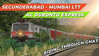 🔴12220  Secunderabad  Mumbai LTT AC Duronto Express  MSTS NXT GEN  Tamil [upl. by Studner669]