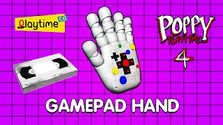 Poppy Playtime Chapter 4  New GAMEPAD Hand VHS Tape Tutorial [upl. by Llabmik]