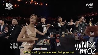 ENG SUB tvN10 Awards A Little Girl 소녀 응답하라 1988 Reply 1988 OST [upl. by Avrit]