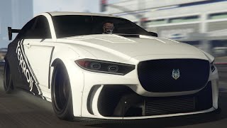 Ocelot Jugular Customizations Jaguar Project 8  GTA 5 Online [upl. by Nibas]