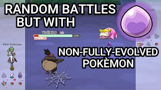 Trying Baby Random Battles Pokemon Showdown Random Battles [upl. by Ynagoham478]