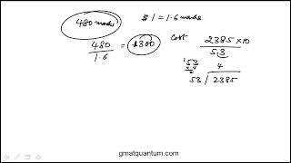 Question 142 Quantitative Reasoning GMAT Official Guide 2024 2025 [upl. by Kelbee]