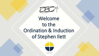 Ordination Service for Pastor Stephen Ilett 030922 [upl. by Airbma]