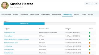 Onboarding mit Personio [upl. by Frum843]