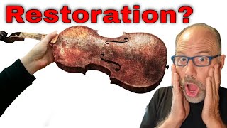 Violinmaker reacts to quotAncient Violin Restorationquot Video [upl. by Leventis]