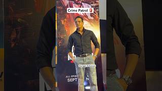 Crime Patrol Actor Anup Soni Attend Taaza Khabar Premiere crimepatrol shorts anupsoni cid [upl. by Dragone]