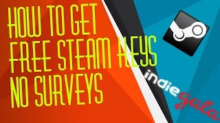 Another Way To Get FREE Steam Keys No Surveys [upl. by Aciretnahs]