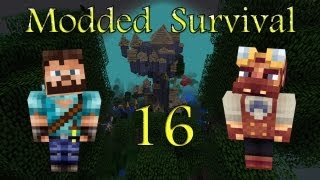 Minecraft Modded Survival Ep16  Uncrafting [upl. by Nelubez]