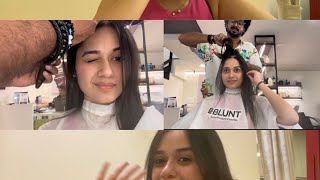 Haircut surprise unsuccessful🥲  Jannat Zubair [upl. by Nodnal]