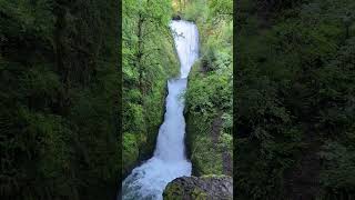 Columbia River Gorge Oregon  Bridal Veil Falls [upl. by Popelka491]