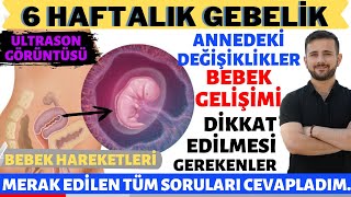 6 Haftalık Gebelik 2023 [upl. by Chang754]