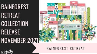 Uniquely Creative Rainforest Retreat November Collection [upl. by Azarria]