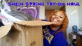 Huge Shein TryOn Haul plus size [upl. by Pattani120]