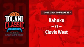 ‘Iolani Classic first round  Kahuku vs Clovis West [upl. by Rahas]