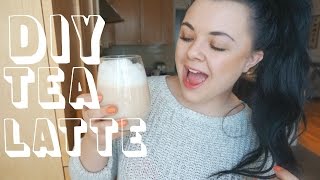 How To Make A Tea Latte At Home [upl. by Aniles329]