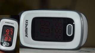 Jumper Pulse Oximeter JPD500E Review and Uses Digital Oxygen saturation Fingertip Oximeter [upl. by Nyleek135]