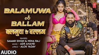 audio Balamuwa Ke Ballam  Bhojpuri Song  Samar Singh amp Namrita Malla  TSeries [upl. by Utica]