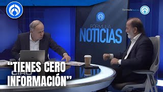 Ciro tunde a Epigmenio Ibarra por columna “No tienes un dato novedoso” [upl. by Idelson]