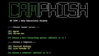 Camphish With Termux [upl. by Irafat]