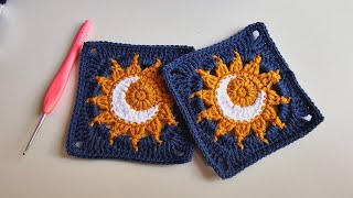 Ganny a Crovhet Luna y Sol🌘paso a paso  Crochetips [upl. by Rachelle975]