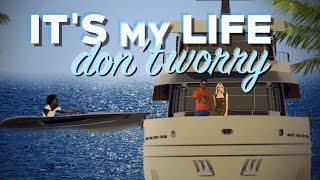 Chawki  Its My Life Feat Dr Alban Produced By RedOne amp Rush Official Lyric Video [upl. by Hsirrap74]