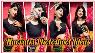 Navratri Photoshoot Ideas l Garba Poses for girls pose posesideasforgirlshowtoposenavaratripoes [upl. by Aitret3]