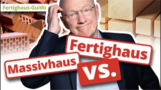 Fertighaus vs Massivhaus Der ultimative Vergleich 2023 [upl. by Acinot457]