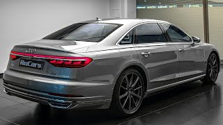 2021 Audi A8 Long  Interior Exterior and Sound [upl. by Adnot]