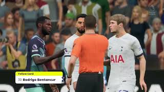 Gameplay FC 24  Tottenham vs Brentford  Premier League  20232024 [upl. by Esinaj]