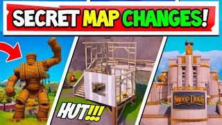 Fortnite Chapter 2 Remix  All Secret Map Changes amp Easter Eggs quotNEW HUT TO WATCHquot [upl. by Suilenroc889]